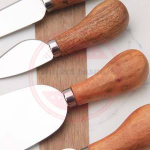 Juego de Cuchillos para Queso Profesional al por Mayor, Juego de 4 Cuchillos de Cocina para Queso con Mango de Madera, Gran Venta - Product Image 6