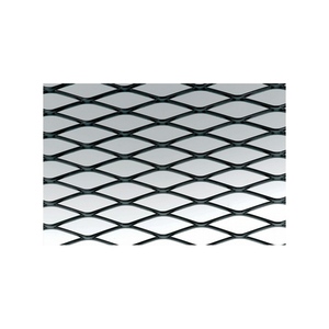 Parrilla de aluminio negra de malla de 100x30 cm de ancho - Product Image 1
