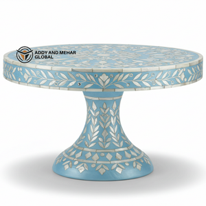 Soporte para Pastel de Resina Hecho a Mano/Herramienta para Pastel, Pedestal Redondo para Postres, Vajilla Elegante para Panadería, Catering, Venta al por Mayor - Product Image 1