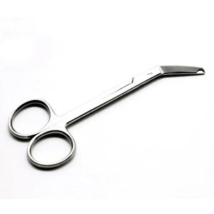Tijeras de puntada curvas integrales para uso quirúrgico hechas de acero inoxidable y metal de alta calidad - Product Image 3