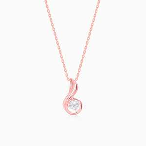 Hermoso Collar Clásico con Cadena de Eslabones en Espiral, con Diseño Moderno y Perla de Corte Cojín para Compromiso - Product Image 5