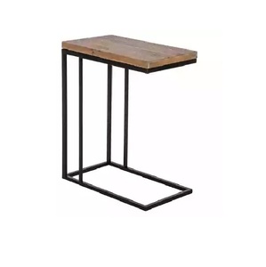 Nouvel arrivage Tables en bois et en métal au design classique de style vintage Taille personnalisée Forme Couleur Utilisations à la maison Hôtel - Product Image 3
