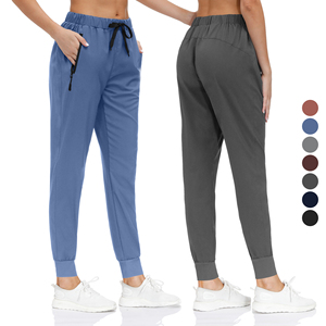 Pantalones Deportivos de Mujer para Invierno 2026, Ecológicos, Cortavientos, Térmicos, Forrados de Felpa, Estilo Urbano, Personalizados, de Cintura Media, Corte Holgado, Frente Plano - Product Image 2