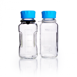 Laboratory Bottle YOUTILITY for Schott DURAN 250ml with Cap and <b>Ring</b> - Product Image 1
