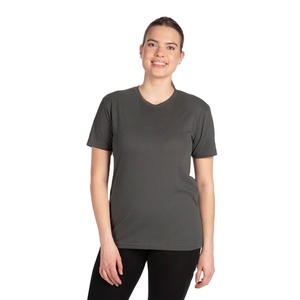 Camiseta de Cuello Redondo Lisa para Mujer, 180g-200g, Personalizable con Logotipo Bordado o Impresión, Camisetas para Hombre al por Mayor - Product Image 1