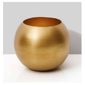 Florero de aluminio Vintage de lujo, maceta decorativa hecha a mano con estilo, perfecto para flores frescas, floración artificial y estilo doméstico - Product Image 2