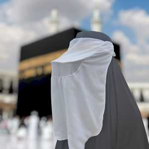 Hajj Umrah Nikab femmes Ihram Suncap femme casquette pour Hajj Ehram casquette couverture femmes visage pendant Ihram - Product Image 1