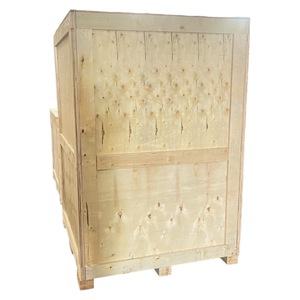 Premium Heavy Duty <b>Wooden</b> <b>Crate</b> Sustainable Plywood Stackable Recyclable Protective Export Packaging Valuable Industrial Cargo - Product Image 5