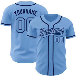 Vente en gros de vêtements d'équipe professionnels légers à séchage rapide d'usine de maillots de baseball sublimés personnalisés pour écoles clubs ligues - Product Image 1