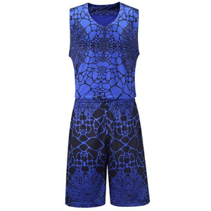 Vente en gros de maillot de basket-ball réversible en maille respirante séchage rapide grande taille imprimé uniforme d'équipe vierge avec service OEM - Product Image 2