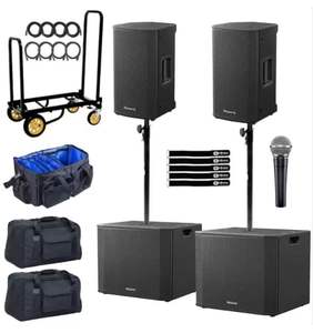 ลำโพงแอคทีฟ XPRS102 10 ตัว พร้อมซับวูฟเฟอร์ w18 แบบคู่ - Product Image 1