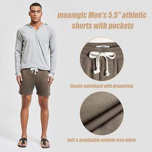 Ropa Deportiva para Hombre, Pantalones Cortos Deportivos de Compresión para Gimnasio, Running y Entrenamiento - Product Image 6