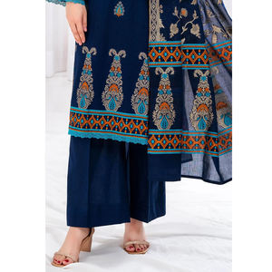 Vestido Salwar Kameez informal de secado rápido ligero de 3 piezas de calidad superior para mujer, novedad de 2025 - Product Image 6