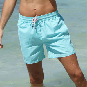 Pantalones cortos de secado rápido para mujer de alta calidad con bolsillos, bañadores informales ecológicos para correr en la playa, sublimación personalizada sólida - Product Image 6