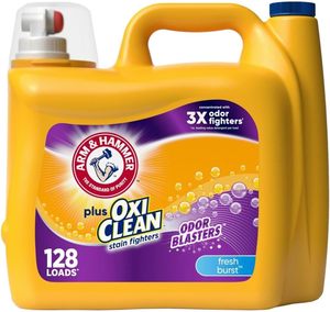 Proveedor directo Arm & Hammer Plus OxiClean Odor Blaster Fresh Burst, detergente líquido para ropa, 128 lavados, 166.5 onzas líquidas - Product Image 5
