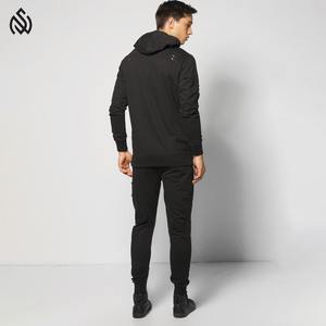 Vêtements pour hommes décontractés personnalisés sweats à capuche d'hiver de qualité supérieure surdimensionné en détresse broderie patch sweat à capuche - Product Image 2