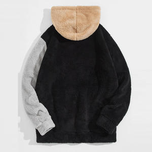 High Quality <b>Hoodie</b> <b>For</b> <b>Men</b> High Quality Fashion Pullover <b>Oversize</b> Hoodies <b>Men</b> Wholesale Streetwear Color Blocking Hoodies 2026 - Product Image 6