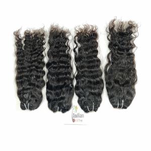ผมแท้จากอินเดียแบบเวฟธรรมชาติ  ไม่ผ่านการแปรรูป  ไม่ได้ผ่านการฟอกสี  ผมมนุษย์แท้จากวัดในอินเดีย  แบบ Double Weft  ไม่ได้ผ่านการใช้สารเคมี  แบบ Virgin Loose Wave - Product Image 4