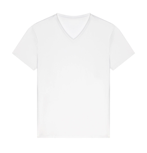 Nouveaux T-shirts personnalisés pour hommes en gros, 180 grammes, tricotés, décontractés, col en V, manches courtes, haut d'été, séchage rapide, prix abordable, impression de logo - Product Image 6