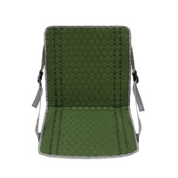 Siège de camping confortable avec logo personnalisé, rembourrage de sol, siège pliable léger, coussin de siège de stade avec dossier pour événements en plein air
