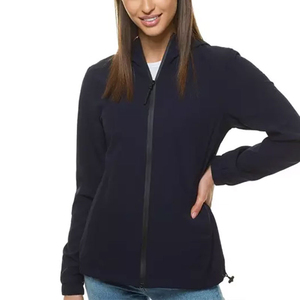 Veste Softshell Femme de Haute Qualité en Laine/Polyester Personnalisable Usine Bomber Casual Capuche Respirante - Product Image 5