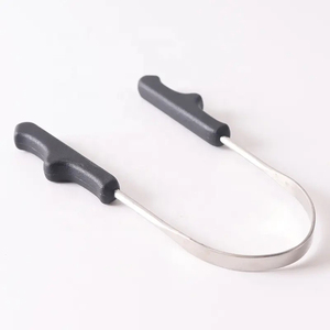 Cortador de Lengua de Acero Inoxidable Reutilizable con Mango de Silicona de Alta Calidad para el Cuidado Bucal de Niños y Adultos - Product Image 4