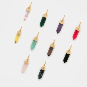 จี้อเมซอนไนท์ทำจากทองคำชุบด้วย925เงินสเตอร์ลิงเครื่องประดับคริสตัลบำบัดทรงหกเหลี่ยมสำหรับผู้หญิง - Product Image 4