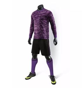 Impression gratuite du logo Vêtements d'équipe de football Maillot de sport personnalisé et bon marché Uniforme de football Manches complètes Designs Maillot de football Maillot de football - Product Image 2