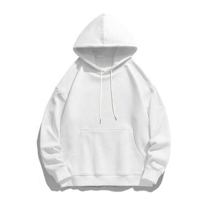 Winter Oversized Graphic Embroidered Unisex Pullover Hoodies 100% Cotton Breathable Custom Logo Bulk Order <b>Dropshipping</b> Service - Product Image 2