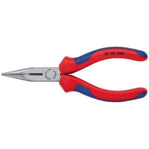 Pince de pêche KNIPEX 140 mm longue, plate/ronde, droite, polie, avec poignées multi-composants - Product Image 3