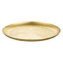 Plateau en laiton nautique, plateau de service en laiton, art exquis pour un service élégant, décoration de cuisine, cadeau moderne, design plaqué or - Product Image 6