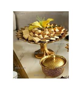 Ensemble de 2 bols en chocolat en fer avec base en bois, forme ronde, taille personnalisée, bol à dessert au prix le plus bas - Product Image 6