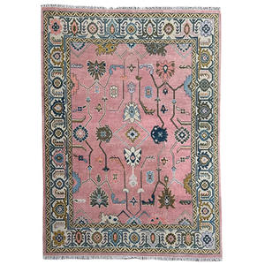 พรมขนสัตว์/ไหมคุณภาพสูง ทอมือ ปูพื้นบ้าน กันลื่น ซักได้ ขนาดสั่งทำได้ ดีไซน์อูชาค คลาสสิก ขนสั้น - Product Image 1