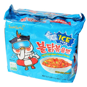 Samyang รสไก่ร้อนราเม็งแบบน้ำแข็งรสเผ็ดแบบเย็น & แกงไฟก๋วยเตี๋ยวร้อน - Product Image 5