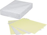 Papier autocopiant de qualité supérieure, enduit recto-verso, 9,5 x 11 pouces, 2 à 6 plis, pour impression numérique continue standard à points
