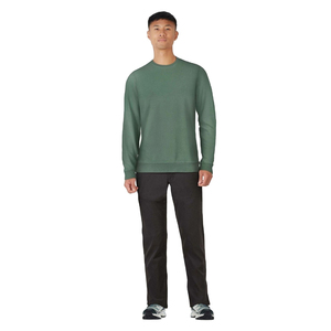 Men's 100% Cotton Winter <b>Sweatshirt</b> Regular Fit Long Sleeves Crew Neck Pullover Designer Print Embroidery Anti-Shrink Solid - Product Image 3