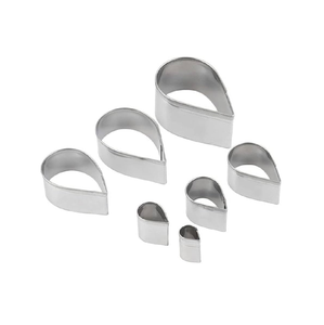 Metal Cookise Tools Sandwich <b>Cutters</b> Set Food Cookie <b>Bread</b> Mold Maker Fruit and Vegetable Shapes - Product Image 2