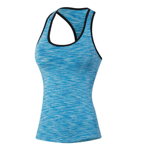 Alta calidad LEXUS SPORTS mujeres gimnasio entrenamiento Fitness camisetas sin mangas tejido transpirable poliéster/mezcla de algodón Casual frente - Product Image 6