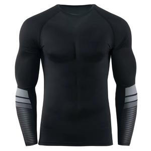 Logo personnalisé Rash Guard Chemise d'entraînement à manches longues Vêtements de sport ajustés - Product Image 2