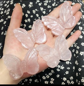 Piedra tallada de cuarzo rutilada Natural, joyería para x-mas - Product Image 4