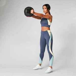 Leggings de yoga avec ceinture pour femmes OEM Leggings de compression extensibles à motif solide et respirabilité maximale imprimés par sublimation - Product Image 4