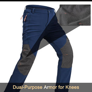 Chaquetas Impermeables y Cortavientos de Cintura Alta para Hombre, Transpirables, de Talla Grande, con Rodilleras, Ropa de Trabajo, Construcción Duradera, Pantalones de Carpintero - Product Image 4