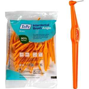 Brosses interdentaires Angle Plastique Réutilisable Bleu-Lot de 25 (Également Disponible Vert Orange Rose Rouge Jaune) - Product Image 4