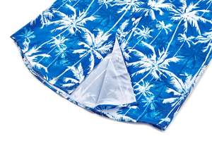 Pattern-Printed Twill <b>Men's</b> Short Sleeve Button-Down Business Casual Dress <b>Shirts</b> Stand Collar Pocket Quick Dry Breathable ODM - Product Image 6