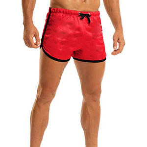 Shorts de sport pour hommes en coton de haute qualité fabriqués au Pakistan, confortables, à séchage rapide, respirants, avec cordon de serrage, personnalisables, couleur unie - Product Image 5
