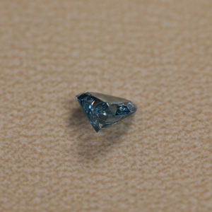 2.00 CT coeur coupe lâche laboratoire cultivé CVD bleu fantaisie diamant exquis bijoux avec laboratoire créé pierre - Product Image 4