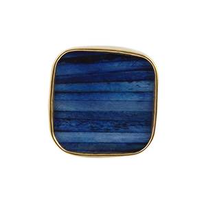 Vente en gros, boutons à trou unique, ardoise bleue pour chambre d'enfants, placard, tirettes de porte carrée, quincaillerie de commode 3.55 cm HBK-239 - Product Image 2