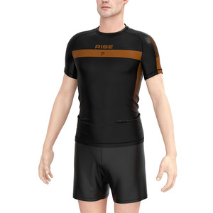 Factory Direct Men's <b>Compression</b> <b>Shirt</b> Custom Logo Terry Custom Logo Available - Product Image 5