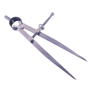 Marine Nautical Brass Chart Divider Navigational Leather case Straight Tools Hand Navigation Map <b>Compass</b> - Product Image 1