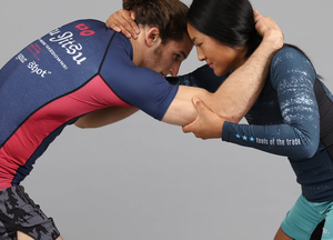 Ropa de Entrenamiento Ajustada para Hombre, de Alta Calidad, Manga Corta, Larga, Spandex/Poliéster, Personalizable para MMA, Gran Venta - Product Image 4